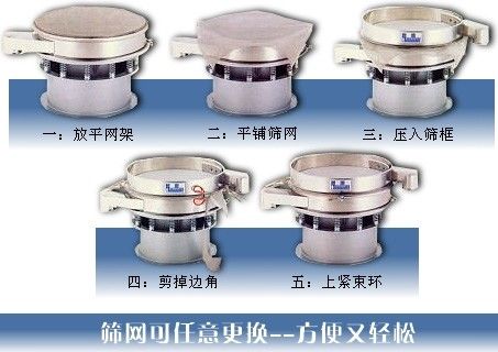 不銹鋼旋振篩換網(wǎng)步驟圖 不銹鋼旋振篩換網(wǎng)步驟圖
